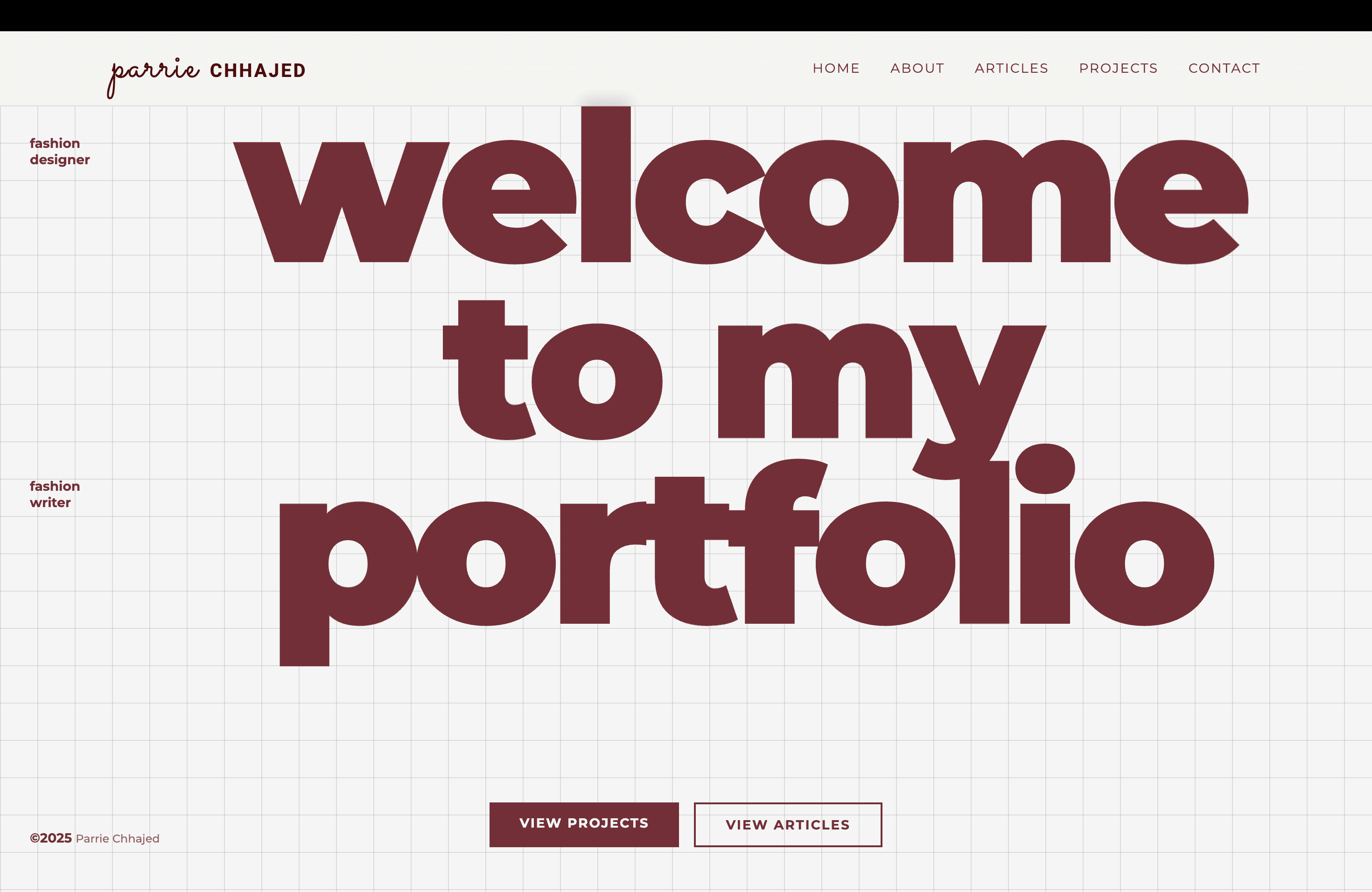 Parrie Chhajed - Fashion Portfolio